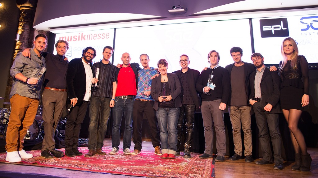 the winners and presenters