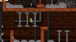 Screenshot aus Terrible Tower, dem Debüt von RedOrb Games